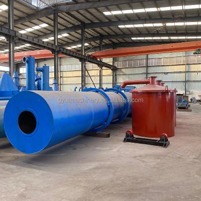 China 22kw Gas Heating Wood Sawdust Cyclone Dryer Rotary Drum Sawdust Dryer Spare Parts for sale