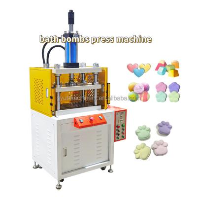 China High Productivity Color Bath Bomb Ball Foaming Press Machine for Hotel Spa Home Spa for sale