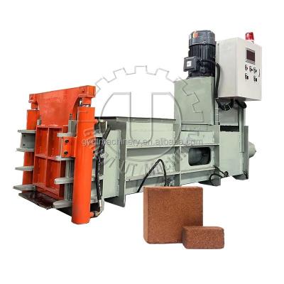 China Beverage Coco Peat Blocks Hydraulic Press Machine for Coconut Fiber Coir Pitch Making for sale