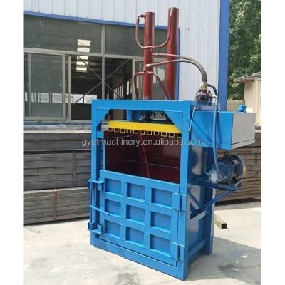 China Carton Compress Baler Machine for Recycling Waste Paper Old Clothes for sale