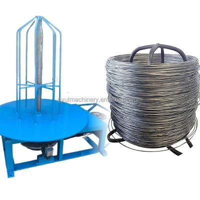 China Steel Wire Coiling Machine with 130mm Coil Inside Diameter and 320mm Coil Outside Diameter for sale