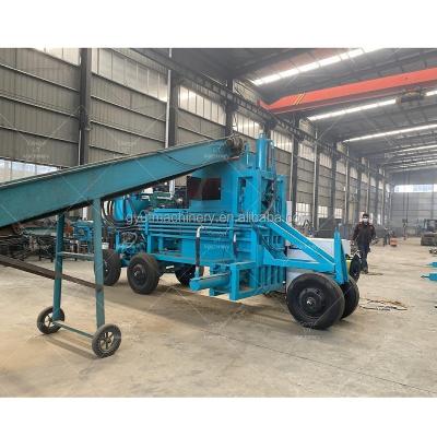 China 2024 Design Baler Package Machine for 25kg Dry Hay in Sealed Packs Baler Raw Material for sale