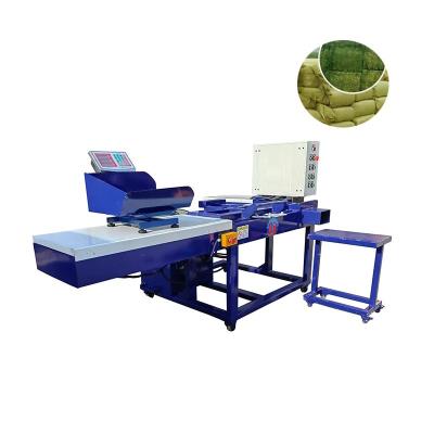 China Small Animal Bedding 1000g Per Bag Hydraulic Alfalfa Press Baler Machine Professional for sale