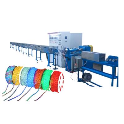 China Soft PVC LED Strip Neon Light Extrusion Production Machines with temperature Extruder for sale