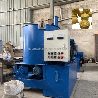 China Hydraulic Sawdust Briquetting Press Machine Consumption Sawdust Pellets Making Machine for sale