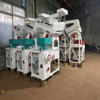 China 2 Ton Per Hour Complete Rice Milling Plant Suitable for Manufacturing Plant Efficiency for sale