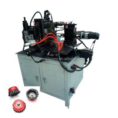 China 450 Twisted Wire Brush Making Machine for Steel Wire Dish Brush and Cup Brush for sale