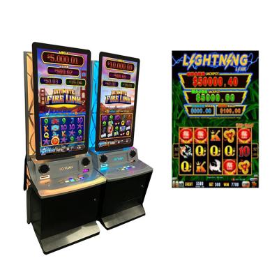 China Metal+Acrylic / Customize Fortune Metal Eye Coin Operated Games Gambling Machines Slot Game Machine For Sale for sale