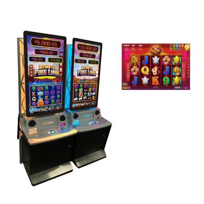 China Metal+Acrylic / Customize New Design Skill Game Arcade Games King Fruit Dancing Coin Operated Drums Slot Machine for sale