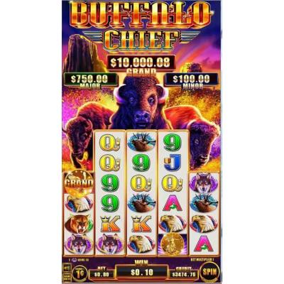 China Hot Selling Aracde Coin Operated Jackpot Buffalo Fire Link Slot Game Board Adult Coin Operated Games Slot Game Software for sale