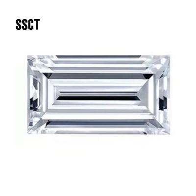 China SSCT Sparkle VS Natural F&G Baguette Diamond for sale