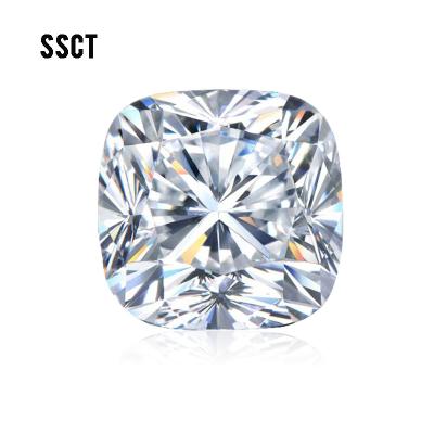 China Ethnic Wholesale Lab Developed HPHT/CVD Diamond Cushion Cut Diamonds For Wedding Ring for sale