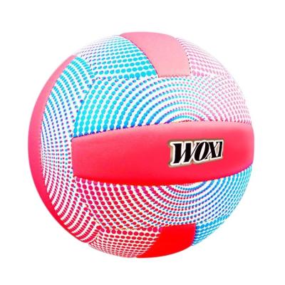 China Factory Direct Selling Size 5 Training Soft Touch Volleyball Official Custom Logo Printing Inflatable Volleyball for sale