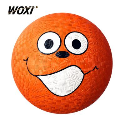 China Custom Cheap Sport Game Inflatable Rubber Playground Ball for sale