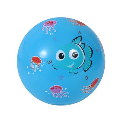 China Inflatable Sport Game Ball For Sale Printed Logo PVC Beach Ball for sale