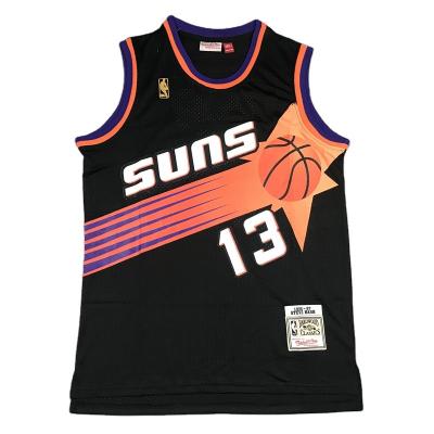 China High Quality Jersey Mitchell Suns 13 Nash Stitched Basketball Jersey Set USA Basketball Antibacterial Dropship Fast Delivery for sale