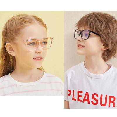 China Mingtong Child Blue Light Blocking Glasses Child Anti Myopia TR Frames Glasses Girls Boys Children Eye Blue Light Blocking Computer Glasses Children Glasses With Case for sale