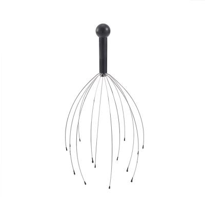 China 12 High Quality Handheld Wholesale Portable Stainless Steel Claw Octopus Scalp Massager Relaxation Tools for sale