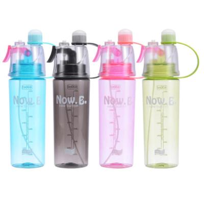 China Sustainable Wholesale Portable Creative Spray Bottle Multi Functional Sports Bottle Outdoor Travel Bottle for sale