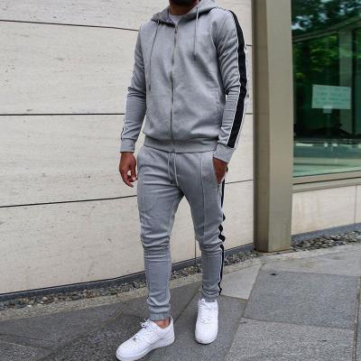 China 2021 Autumn Fashion New Men's Fall Hoodies Breathable Casual Sportswear Men's Set Set for sale