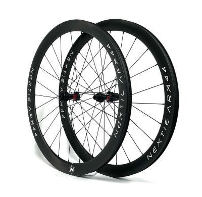 China Road Bikes 54mm Carbon Wheel Set 700C Road Bicycle Wheels For Road Racing for sale