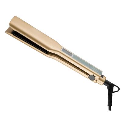 China Amazing Price LCD Display Mini Wireless Flat Iron Rechargeable Cordless Hair Straightener for sale