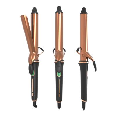 China Ceramic Infrared Hair Curler Curl Wand Curl Wave Curling Iron Professional Ceramic Salon Tools Professional Titanium Ionic Hair Curler for sale