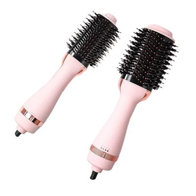 China Ionic Multifunctional Travel Comb Anion Hair Dryer Comb Hot Air Hot Air Home Appliance Hair Curler Automatic Straight Hair for sale