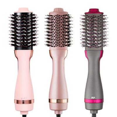 China Ion Blow Negative Ionic Sweep Hot Hair Brush Styler One Step Hair Dryer & Volumizer Airbrush Hot Hair Dryer for sale