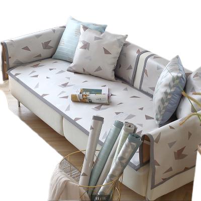 China High Quality Custom Furniture Sofa Protector Anti Skid Sew Sofa Cover for sale