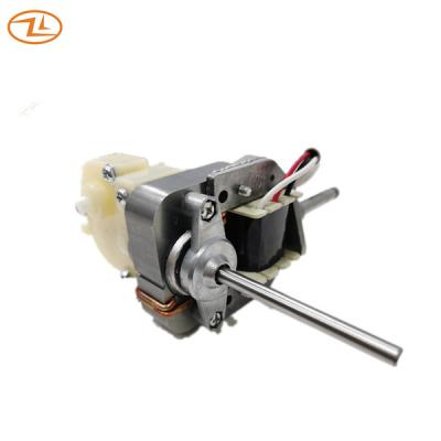 China Gearbox Shaded Pole Single Phase Motor For Oscilating Fan Stand Fan Low Noise for sale