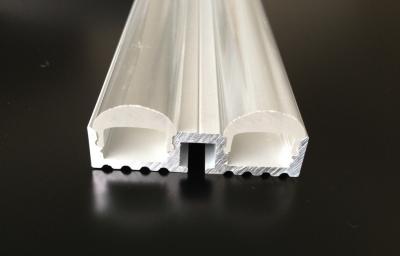 China Surface mounting 10mm led profile, linear LED profile with  clear lens cover for sale