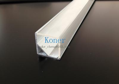 China LED corner profiles,Aluminum LED strip Profiles,Alu 45 led profiles for sale