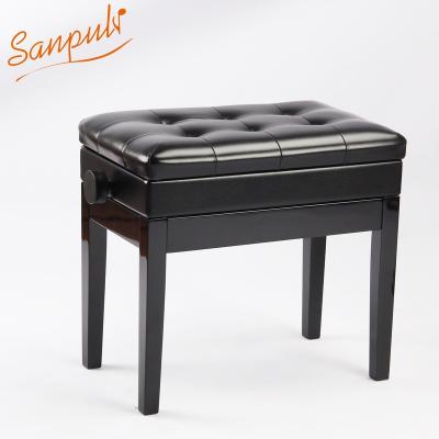 China Durable Sanpuli 1521J Painting Stools Adjustable Piano Bench PU Leather Piano Bench From Professional China Factory for sale