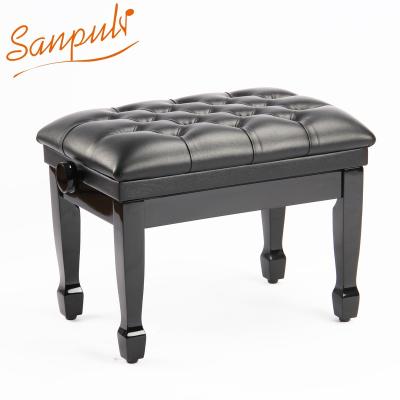 China Sanpuli 1051H Solid Wood Painting Piano Stool Bench Leather Bench Adjustable Piano Stools From China Professional Factory for sale