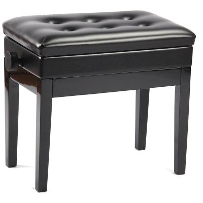 China Sanpuli 1531J Wooden Piano Bench Single Adjustable Piano Stool with Storage for sale