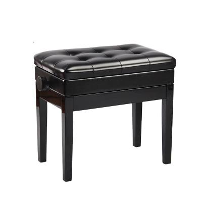 China Sanpuli 1521J Wooden Piano Bench High Quality Single Adjustable Piano Stool with Storage for sale