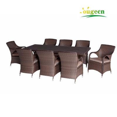 China Contemporary Wicker Bistros Sofa Modern Patio Dining Rattan Furniture For Garden Beach Coffee Table Outdoor Seaside for sale