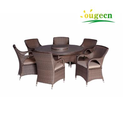 China Contemporary Wicker Bistros Sofa Modern Patio Dining Rattan Furniture For Garden Beach Coffee Table Outdoor Seaside for sale