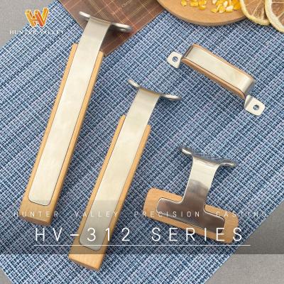 China S-312 factory supply sustainable cookware accessories cookware wood handle and knobs for pan and pot for sale