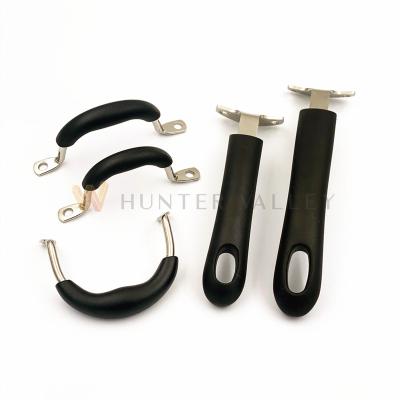 China Factory Direct Sales Viable Price Large Bakelite Top Handle With Pan Steel Pot Pan Aluminum Bakelite Handle Set for sale