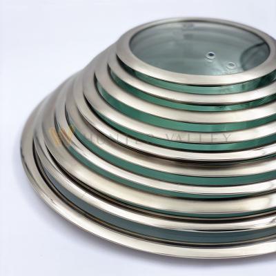 China Viable high quality glass cover 4mm and 5mm thickness of glass jar cover/glass lid/glass cover for sale