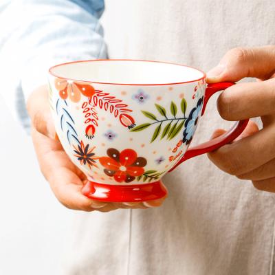 China Viable Wholesale Hot Selling Gift Porcelain Mug, Ceramic Mug, Ceramic Tea Milk Coffee Mug for sale