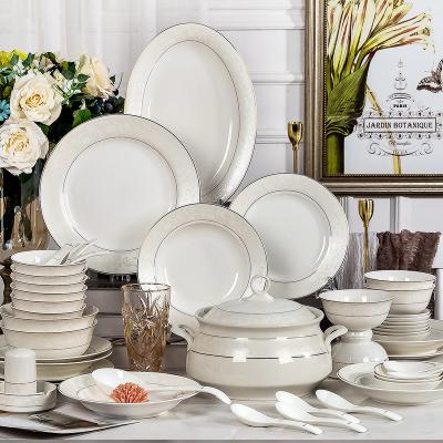 China Sustainable luxury home dinnerware sets dinnerware with the right material for sale