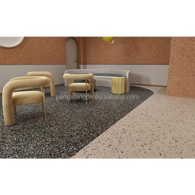 China PENGXIANG Modern Customized Hotel Decoration Design Terrazzo Floor Home Decor Terrazzo Panel For Countertop Terrazzo Flooring for sale