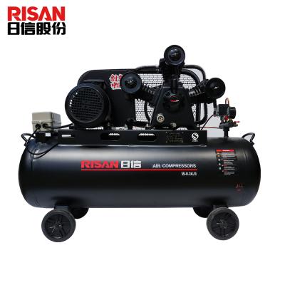 China Lubricated Industrial Belt 4HP Air-Compressor For Spray Painting for sale