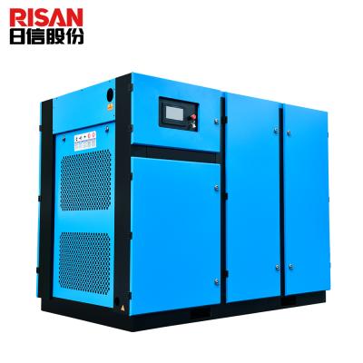 China China Supplier 75kw 100hp VSD Lubricated Air Compressor Two Stage Direct Driven Screw Compressor for sale