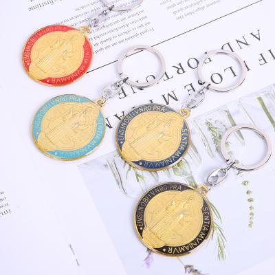 China Wholesale Customized Key Chain Alloy Metal Logo Metal Keychains for sale