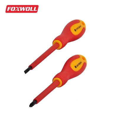 China Home / Industrial Repair Bulk One Piece Screwdriver Slotted Insulated Screwdriver for sale