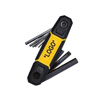 China Custom Folding Plastic Allen Hex Keys Screwdriver for sale